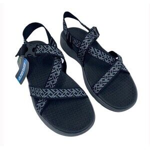 Skechers Sport Outdoor Adjustable Fisherman Sandal Memory Foam Nylon Walking 13